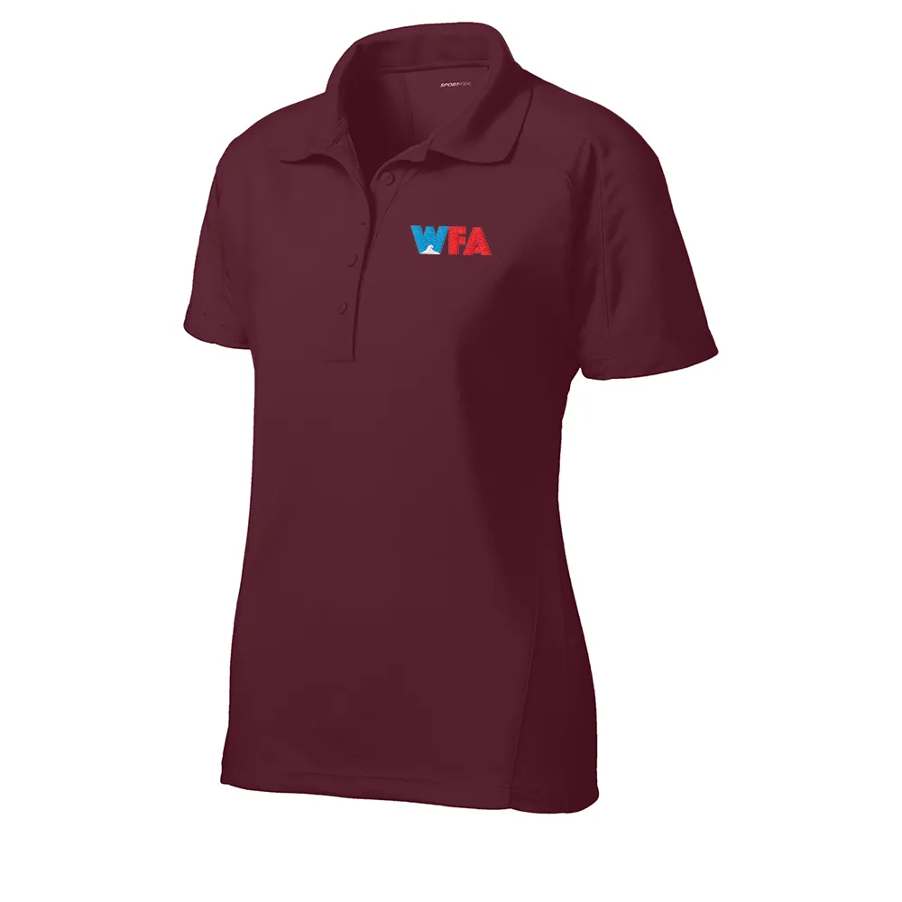 [WFA-L474-Maroon-XS] Sport-Tek Women's Dri-Mesh Pro Polo (Maroon, XS)